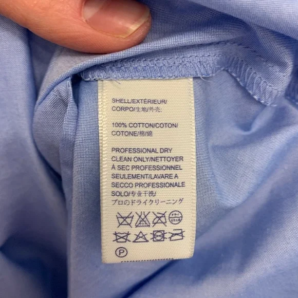 Rebecca Minkoff Miley Sleeveless Shirt Dress Blue - Picture 10 of 12